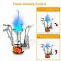 Portable Gas Camping Stove with Piezo Ignition Y295