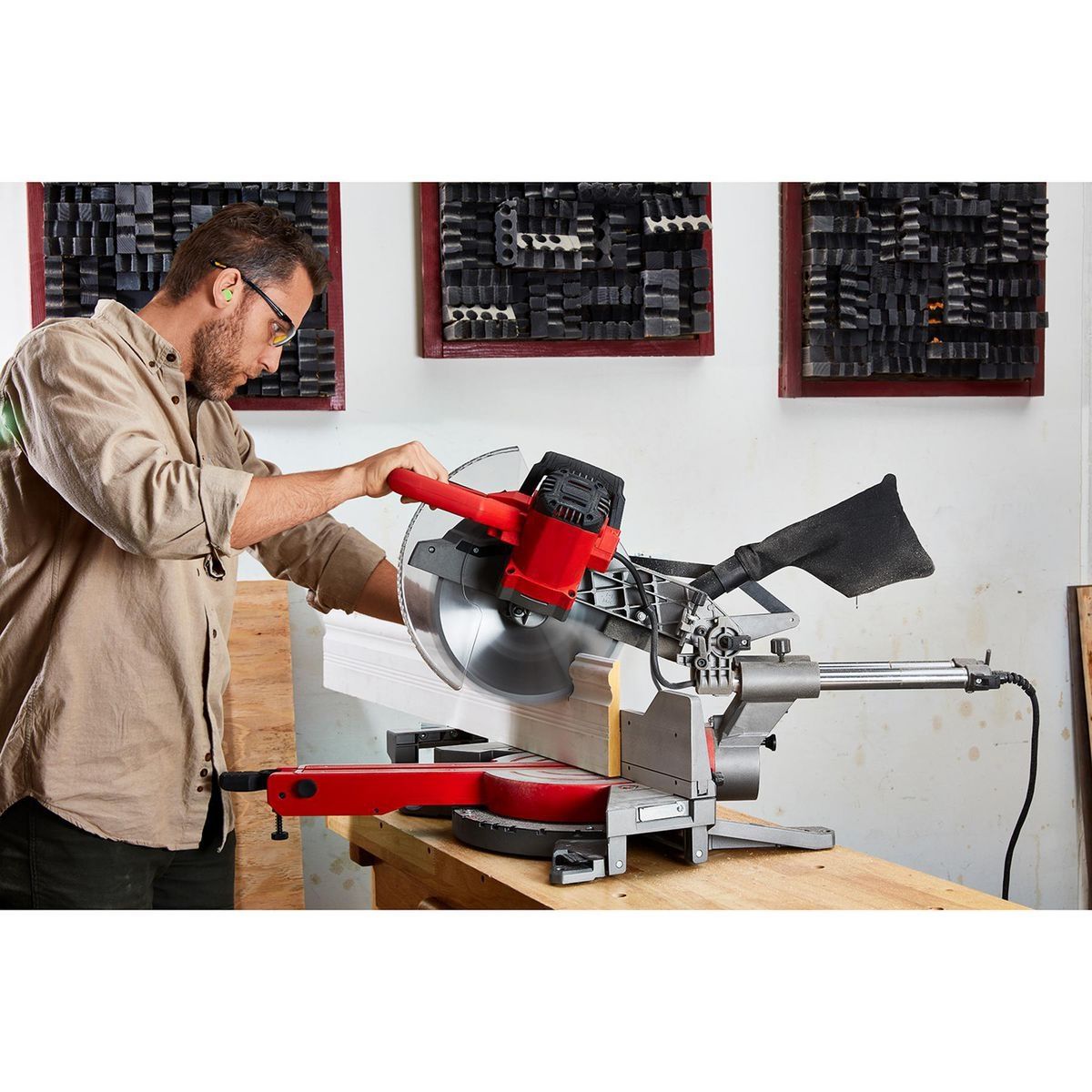 10 in. Dual-Bevel Sliding Compound Miter Saw U595