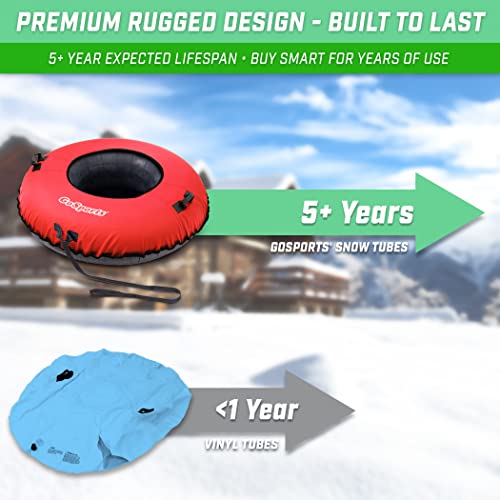 44 in Heavy-Duty Winter Snow Tube with Canvas Cover M739