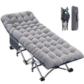 Oversized Folding Camping Cot with Mat & Carrying Bag B99277
