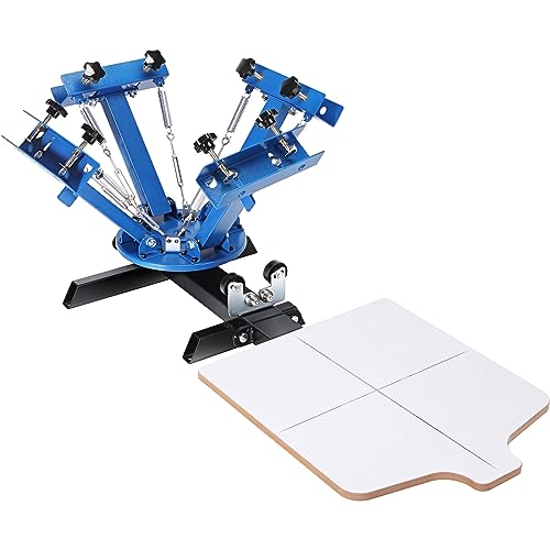 1 Color 1 Station Screen Printing Press, 21.2x17.7in D373